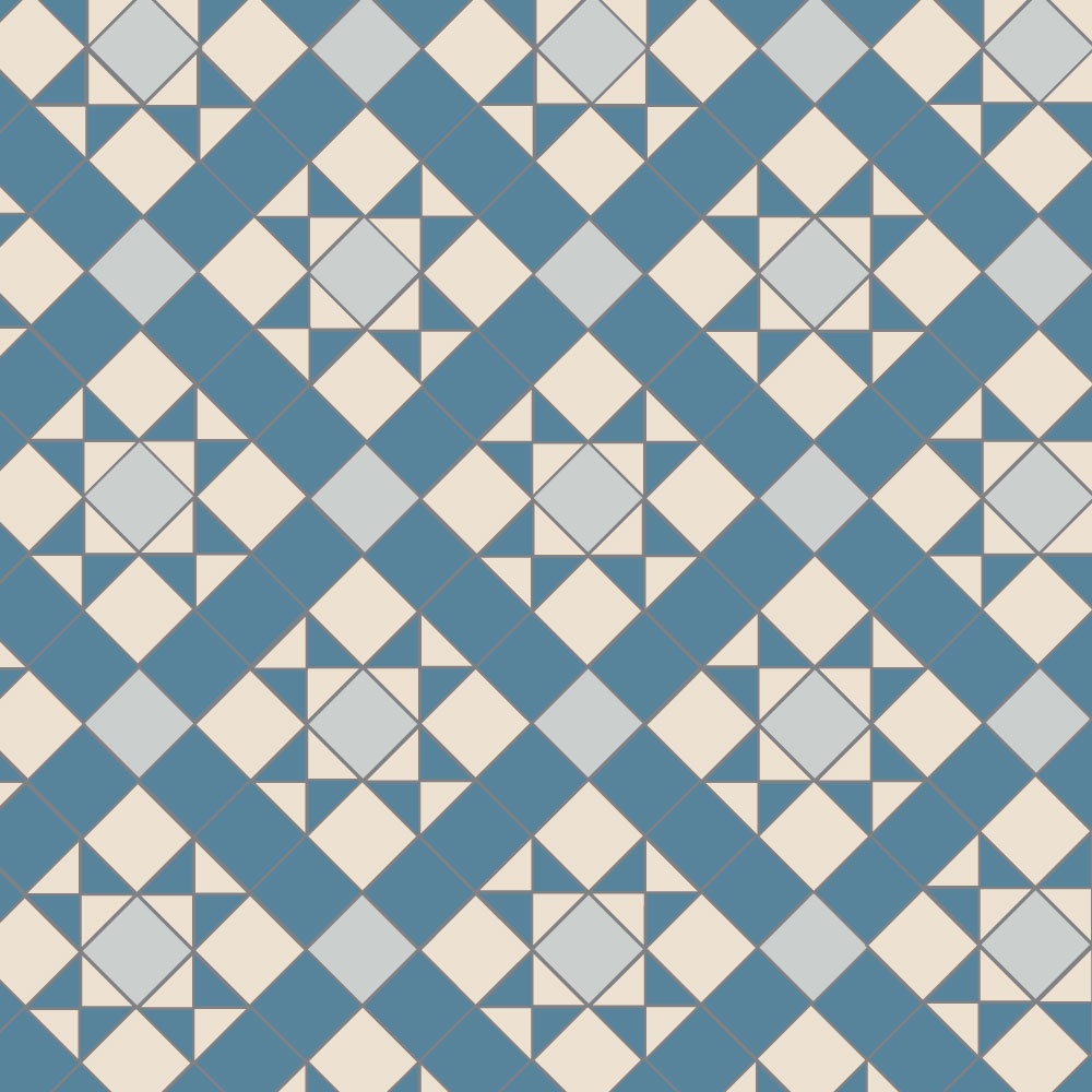 Creatice Geometric Tile Designs for Large Space