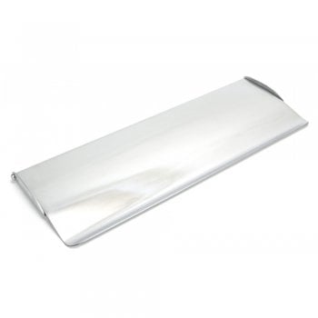 From the Anvil Satin Chrome Letter Plate Cover
