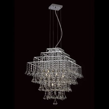 Impex Lighting Parma Crystal Hanging Pendant Ceiling Light