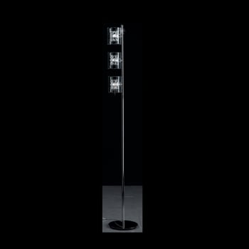 Impex Lighting Sonja G9 3LT Floor Lamp in Chrome