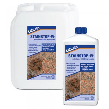Lithofin Stainstop W Waterbased Nano Impregnator For Ceramics, Stone & Concrete