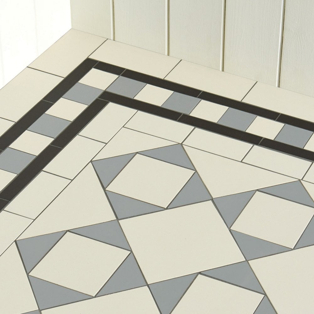 Original Style Fotheringhay Design, Floor Tiles Border Design